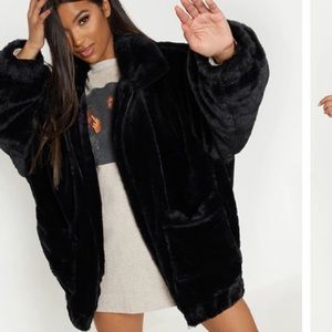 PLT Faux Fur Coat